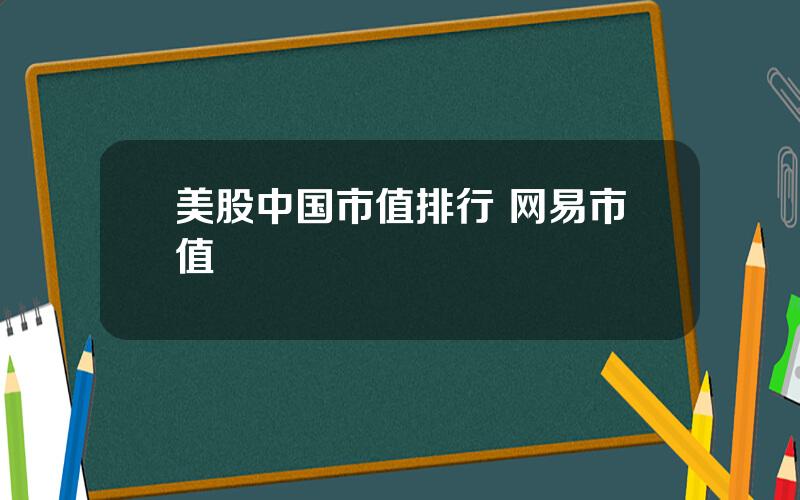 美股中国市值排行 网易市值